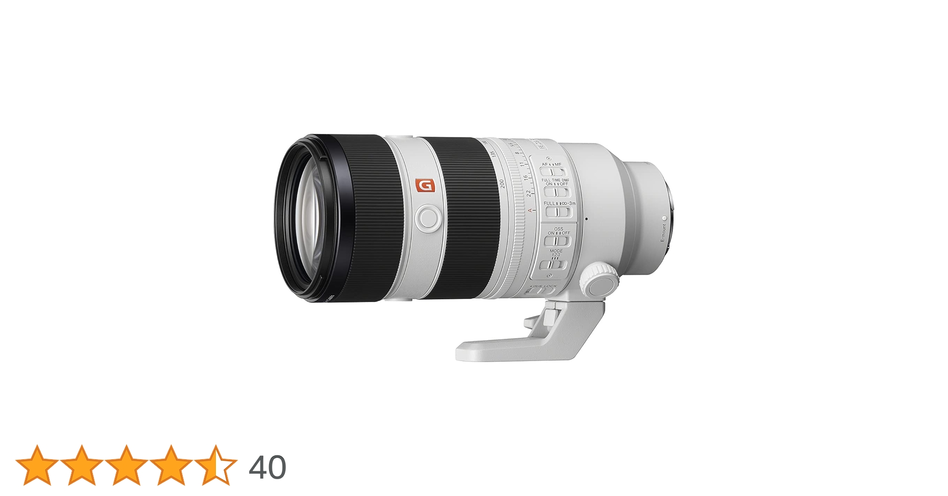 SONY - sony sel70200g 望遠レンズ FE 70-200mm F4 G OSS | デジタル一眼カメラα（アルファ） | ソニー